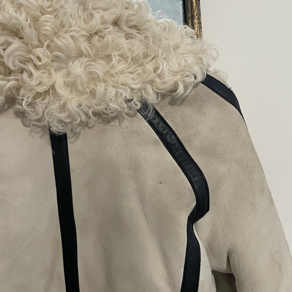 Isabel Marant Micha Suede Shearling 2018 Runway Coat - Picture 5 of 10